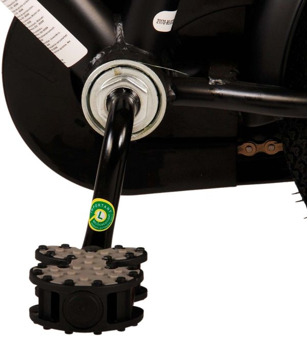 Volare Thombike Kinderfiets - Jongens - 12 inch - Zwart Blauw Volare Thombike Kinderfiets - Jongens - 12 inch - Zwart Blauw