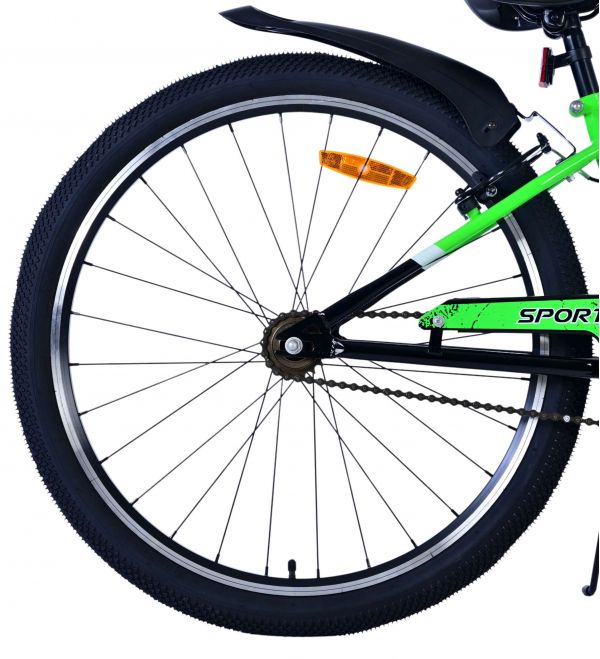 Volare Sportivo Kinderfiets - Jongens - 26 inch - Groen - Twee Handremmen