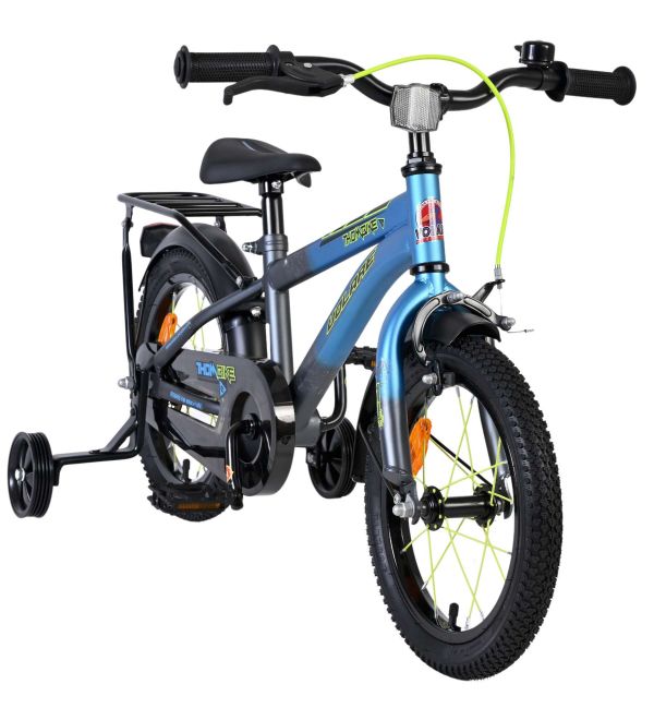 Volare Thombike Kinderfiets - Jongens - 14 inch - Blauw Grijs