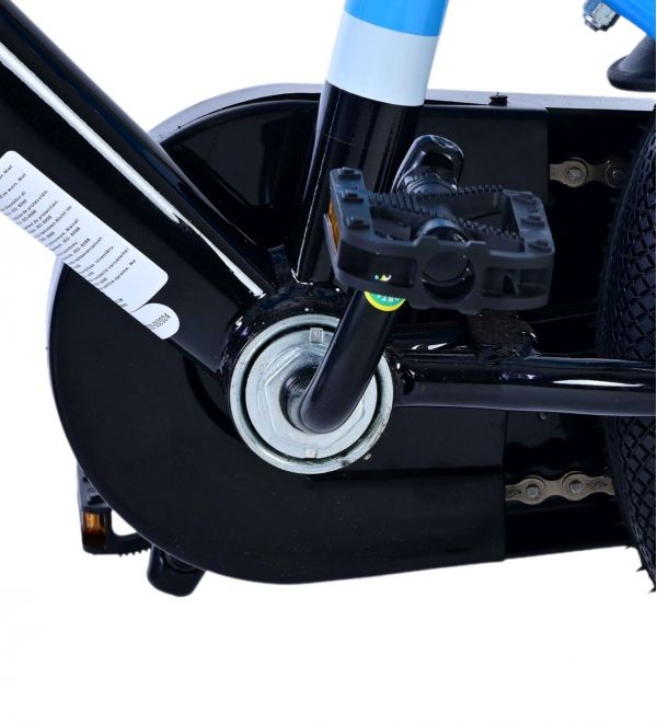 Volare Sportivo Kinderfiets - Jongens - 12 inch - Blauw Zwart - Twee Handremmen Volare Sportivo Kinderfiets - Jongens - 12 inch - Blauw Zwart - Twee Handremmen