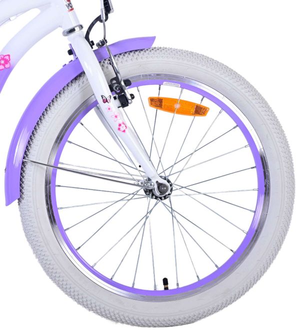 Volare Lovely Kinderfiets - Meisjes - 20 inch - Paars - Twee handremmen