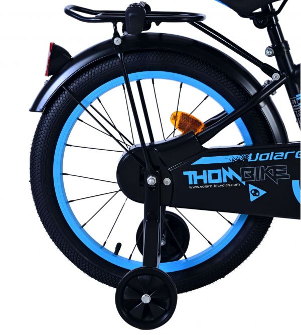Volare Thombike Kinderfiets - Jongens - 18 inch - Zwart Blauw