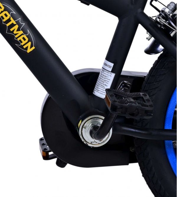 Batman Kinderfiets - Jongens - 14 inch - Zwart - Twee handremmen