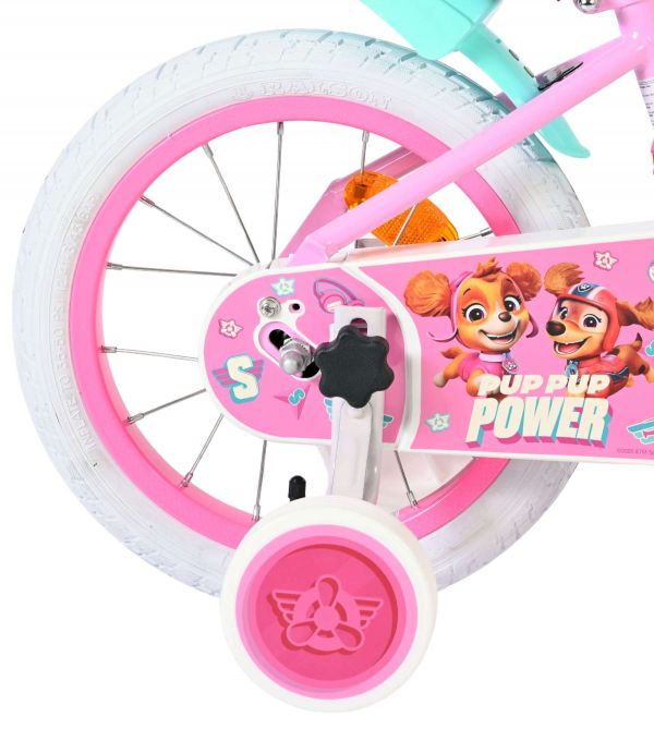 Paw Patrol Kinderfiets - Meisjes - 14 inch - Roze