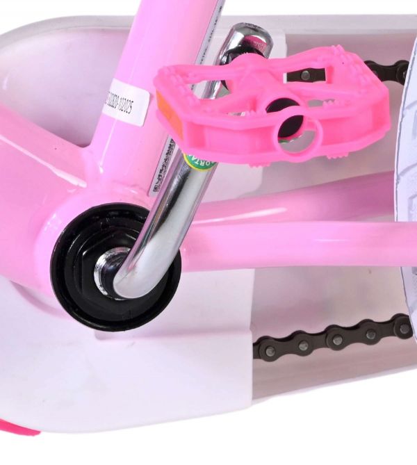 Paw Patrol Kinderfiets - Meisjes - 16 inch - Roze - Twee handremmen