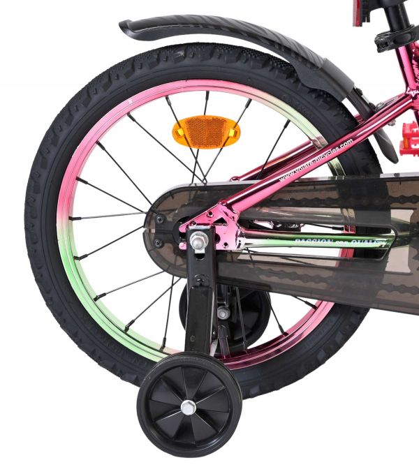 Volare Chrome Kinderfiets - Meisjes - 16 inch - Roze Groen