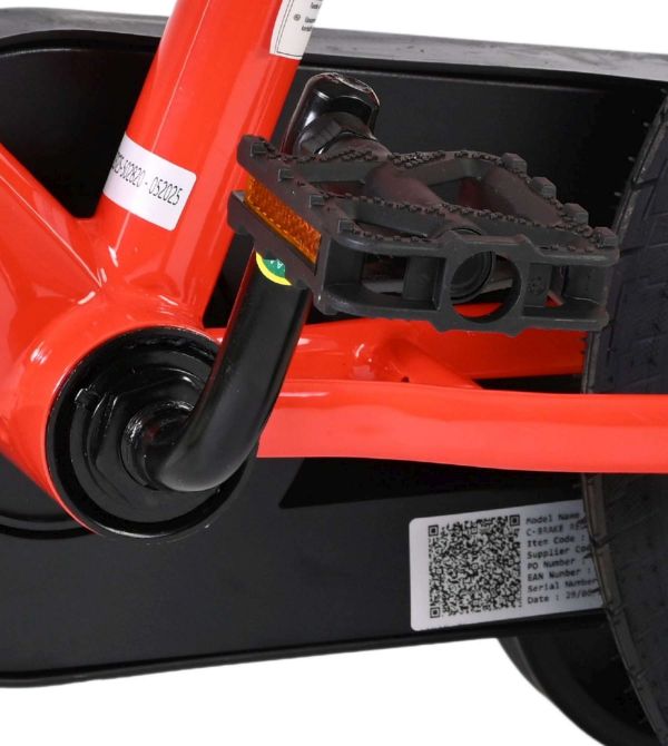 Paw Patrol Kinderfiets - Jongens - 12 inch - Rood/Blauw