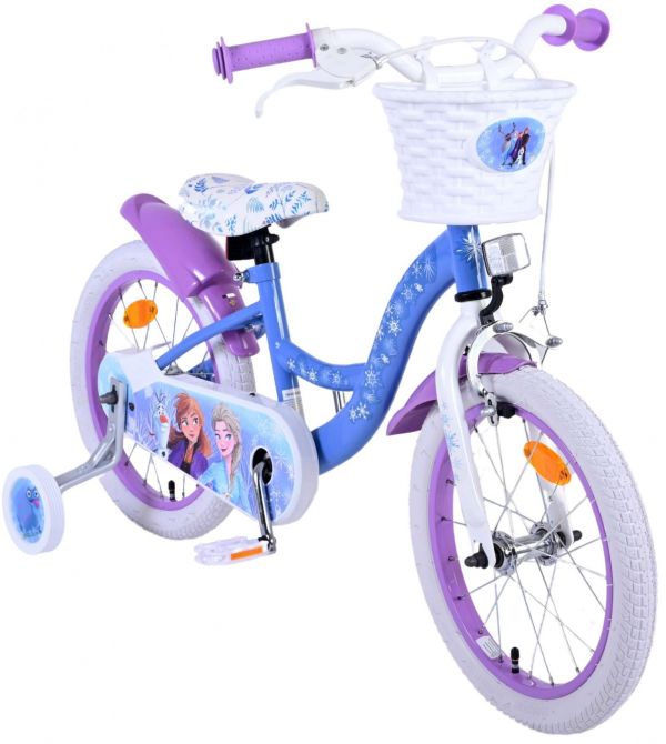 Disney Frozen 2 Kinderfiets - Meisjes - 16 inch - Blauw/Paars