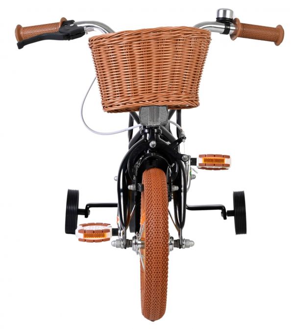 Volare Ashley Kinderfiets - Meisjes - 12 inch - Zwart