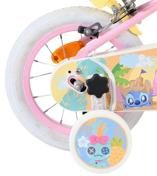 Koala Kinderfiets - Meisjes - 12 inch - Roze - Twee Handremmen