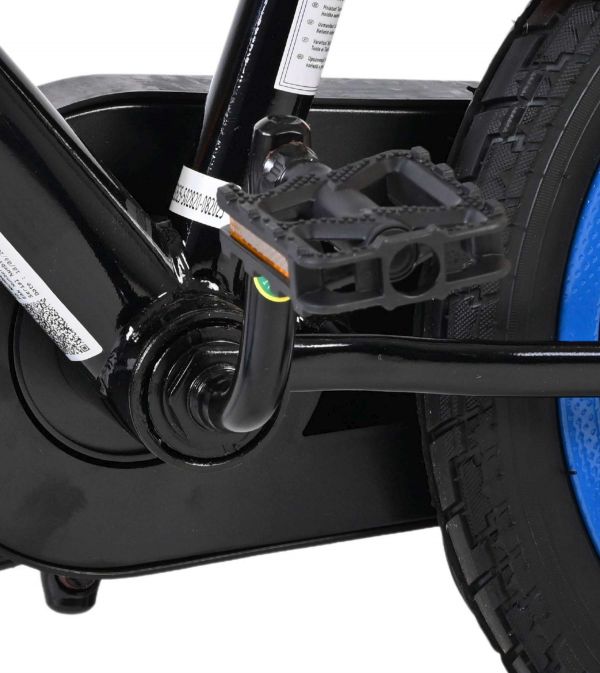 Hot Wheels Kinderfiets - Jongens - 14 inch - Zwart Oranje Blauw