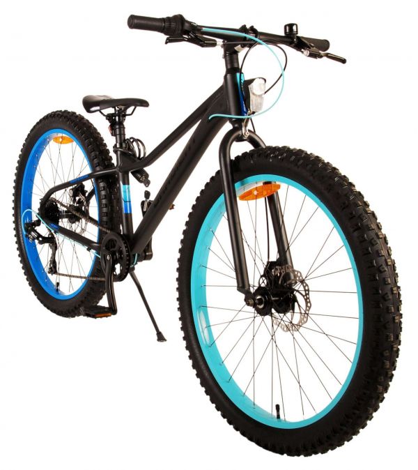 Volare Gradient Kinderfiets - Jongens - 26 inch - Zwart Blauw - 7 versnellingen