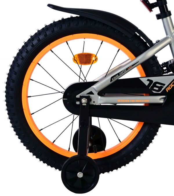 Volare Rocky Kinderfiets - Jongens - 18 inch - Grijs