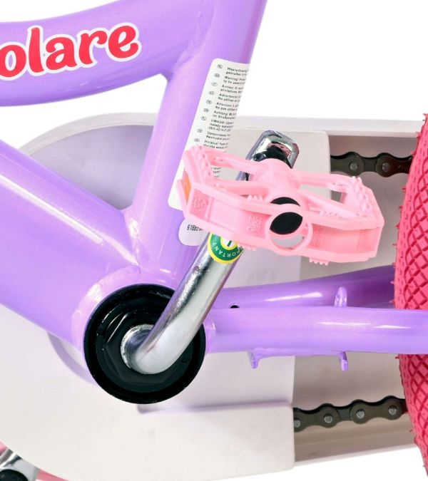 Volare Unicorn Kinderfiets - Meisjes - 16 inch - Paars