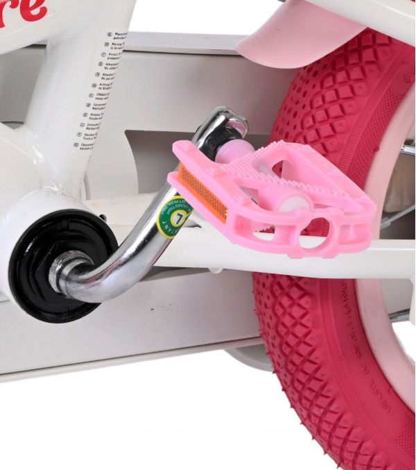 Volare Unicorn Kinderfiets - Meisjes - 12 inch - Wit