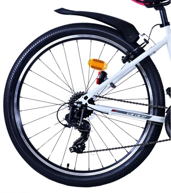 Volare XC Race Kinderfiets - 26 inch - Wit Roze - 21 versnellingen