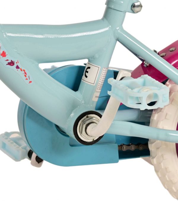 Disney Frozen 2 Kinderfiets - Meisjes - 10 inch - Blauw/Paars - Doortrapper