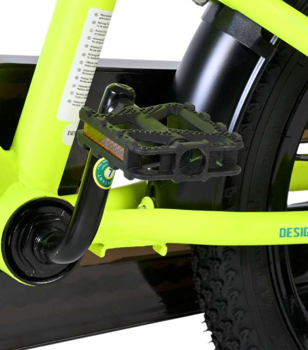 Volare Thombike Kinderfiets - Jongens - 14 inch - Blauw/Geel