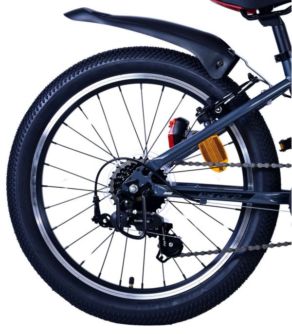 Volare XC Race Kinderfiets - 20 inch - 7 speed - Rood/Grijs Volare XC Race Kinderfiets - 20 inch - 7 speed - Rood/Grijs