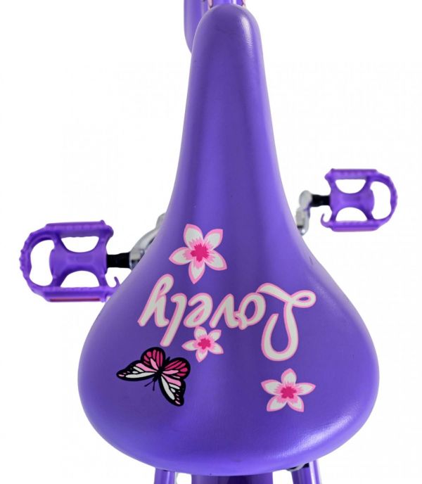 Volare Lovely Kinderfiets - Meisjes - 24 inch - Paars - 7 Versnellingen