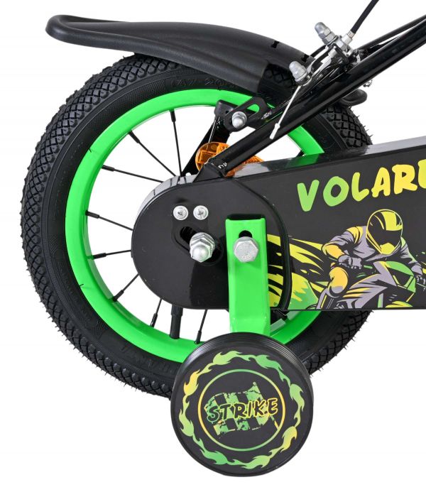 Volare Strike Kinderfiets - Jongens - 12 inch - Groen - Twee Handremmen
