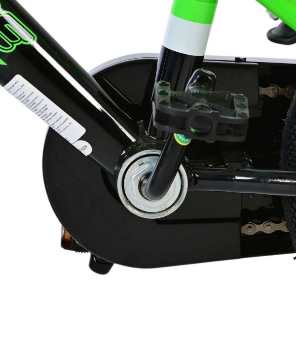 Volare Sportivo Kinderfiets - Jongens - 12 inch - Groen Zwart