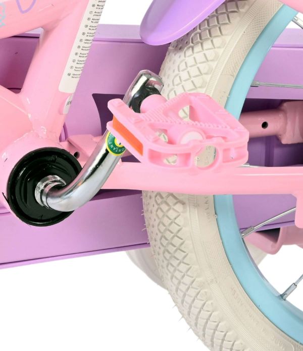 Volare Olivia Kinderfiets - Meisjes - 14 inch - Roze