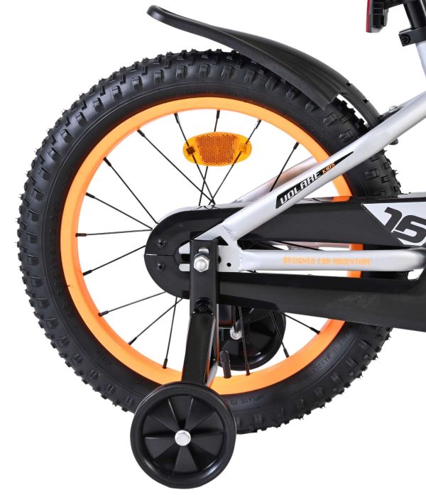 Volare Rocky Kinderfiets - Jongens - 16 inch - Grijs