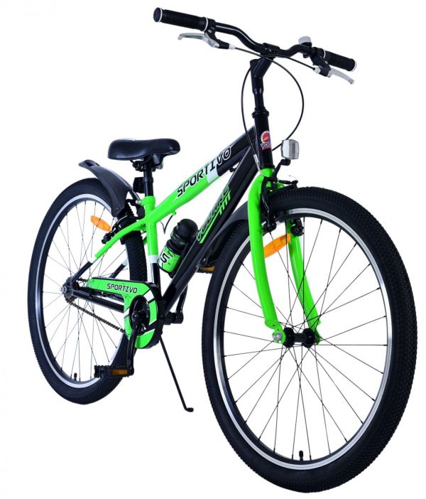 Volare Sportivo Kinderfiets - Jongens - 26 inch - Groen - Twee Handremmen