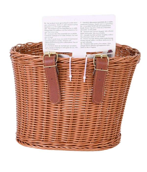 Rieten Mandje - groot