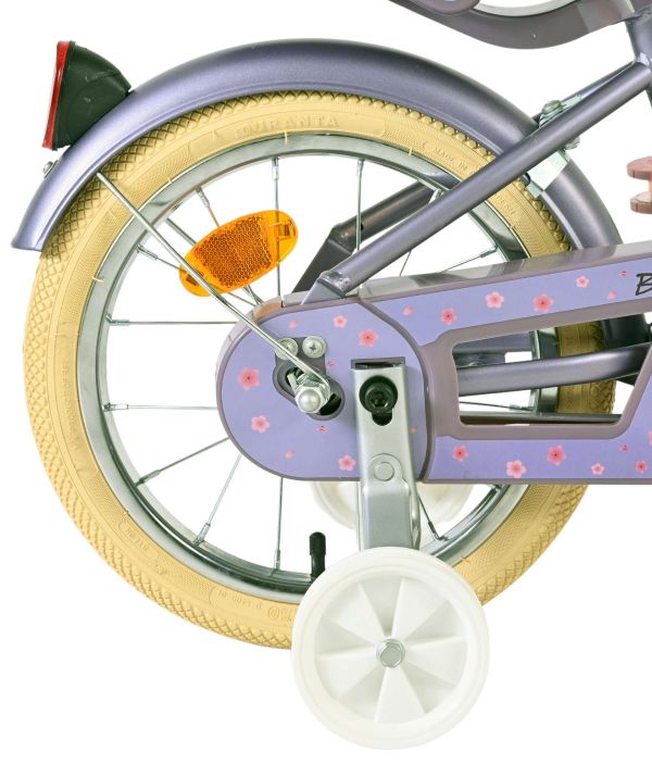 Volare Blossom Kinderfiets - Meisjes - 14 inch - Paars