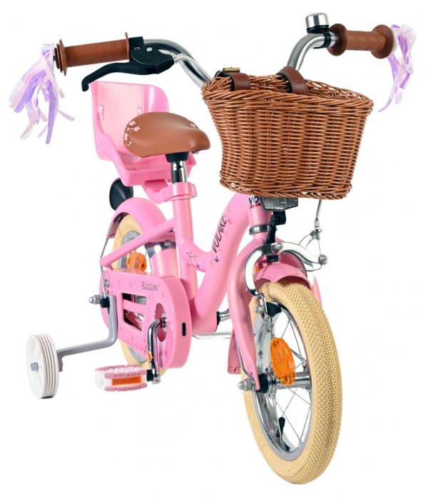 Volare Blossom Kinderfiets - Meisjes - 12 inch - Roze