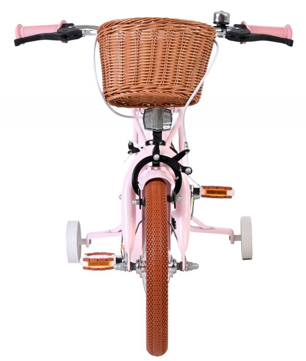 Volare Ashley Kinderfiets - Meisjes - 14 inch - Roze - Twee Handremmen