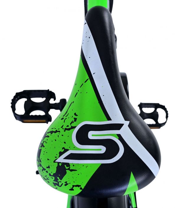 Volare Sportivo Kinderfiets - Jongens - 24 inch - 7 Speed - Zwart Groen