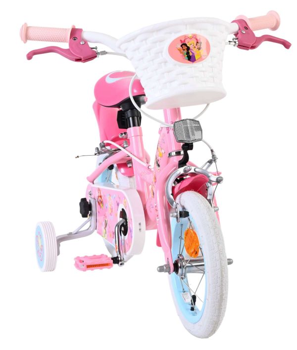 Disney Princess Kinderfiets - Meisjes - 12 inch - Roze - Twee Handremmen