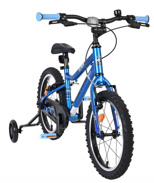 Volare Venom Kinderfiets - Jongens - 16 inch - Blauw - Twee Handremmen