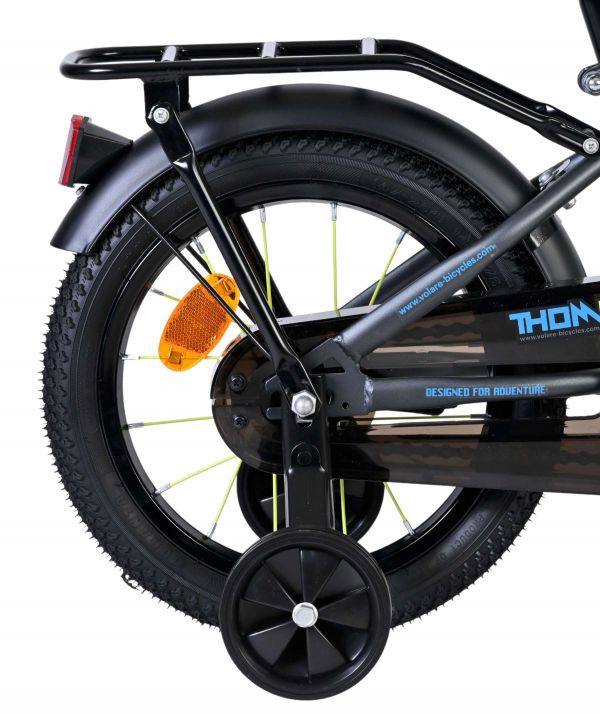 Volare Thombike Kinderfiets - Jongens - 14 inch - Blauw/Grijs