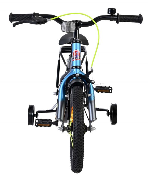 Volare Thombike Kinderfiets - Jongens - 14 inch - Blauw/Grijs