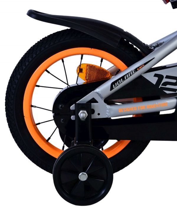 Volare Rocky Kinderfiets - Jongens - 12 inch - Grijs Volare Rocky Kinderfiets - Jongens - 12 inch - Grijs