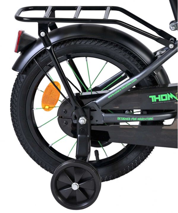 Volare Thombike Kinderfiets - Jongens - 14 inch - Groen/Grijs