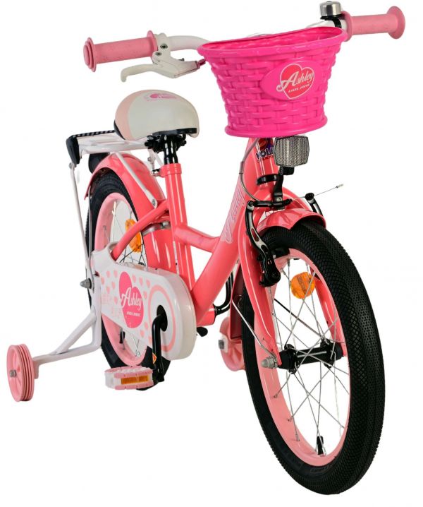 Volare Ashley Kinderfiets - Meisjes - 16 inch - Roze/Rood