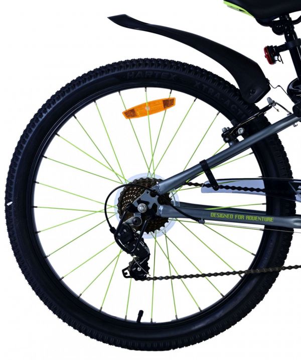 Volare Rocky Kinderfiets - Jongens - 24 inch - Groen - 7 versnellingen