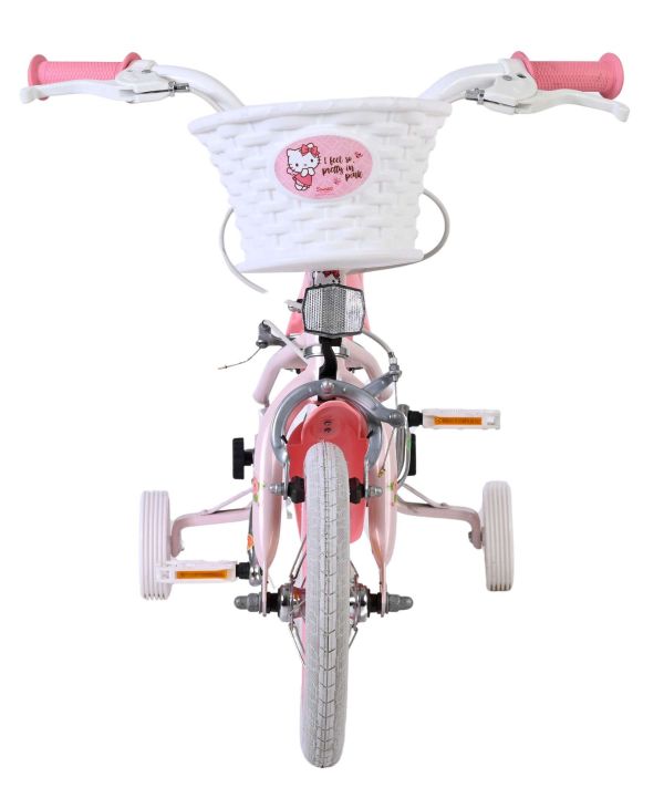 Hello Kitty Kinderfiets - Meisjes - 12 inch - Roze - Twee handremmen
