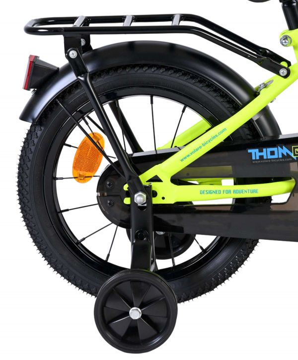 Volare Thombike Kinderfiets - Jongens - 14 inch - Blauw Geel