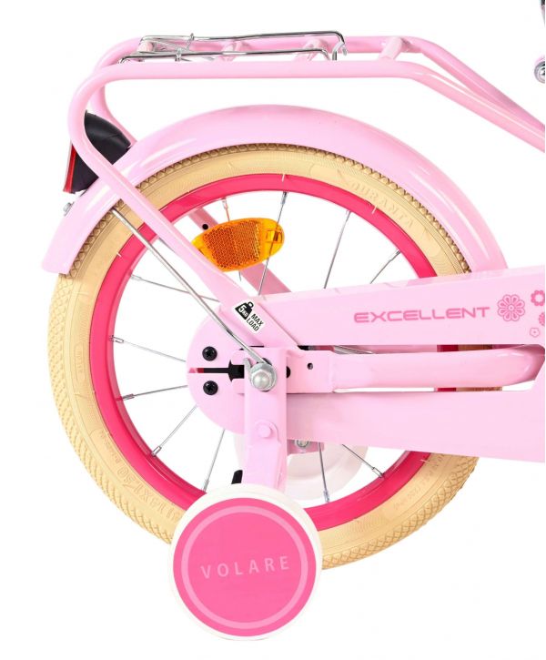 Volare Excellent Kinderfiets - Meisjes - 14 inch - Roze