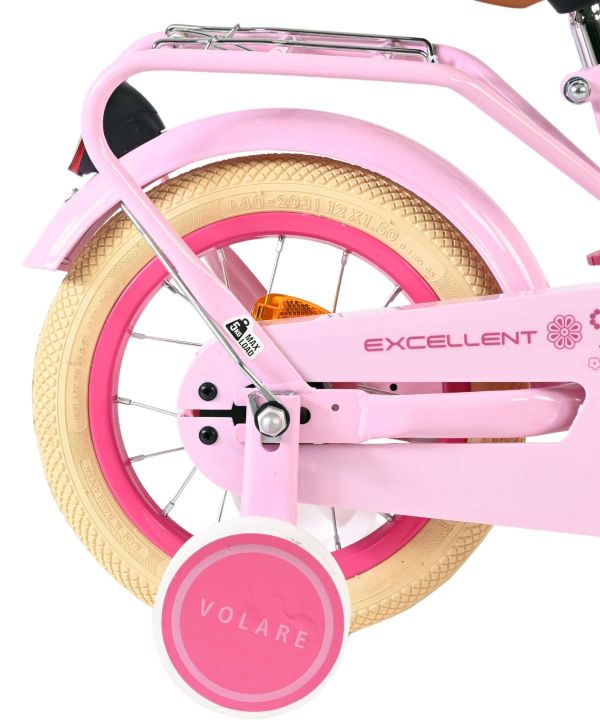 Volare Excellent Kinderfiets - Meisjes - 12 inch - Roze