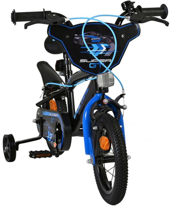 Volare Super GT Kinderfiets - Jongens - 12 inch - Blauw - Twee handremmen