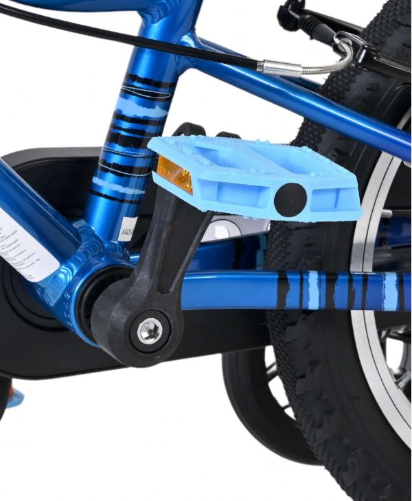Volare Venom Kinderfiets - Jongens - 14 inch - Blauw - Twee handremmen