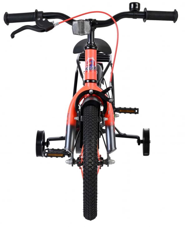 Volare Thombike Kinderfiets - Jongens - 14 inch - Oranje Grijs