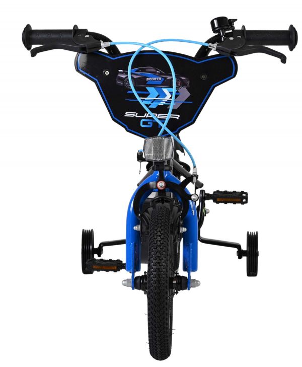 Volare Super GT Kinderfiets - Jongens - 12 inch - Blauw - Twee handremmen